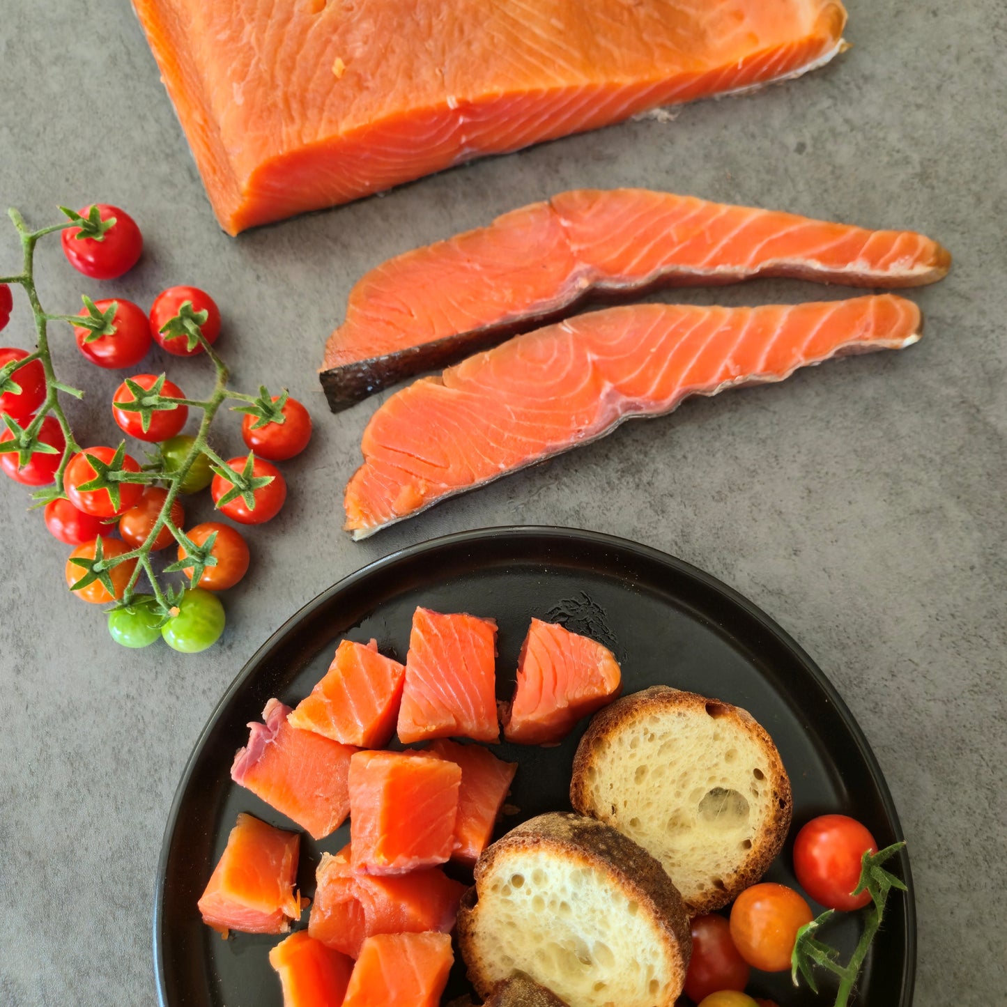 Wild-Caught King Salmon Portions