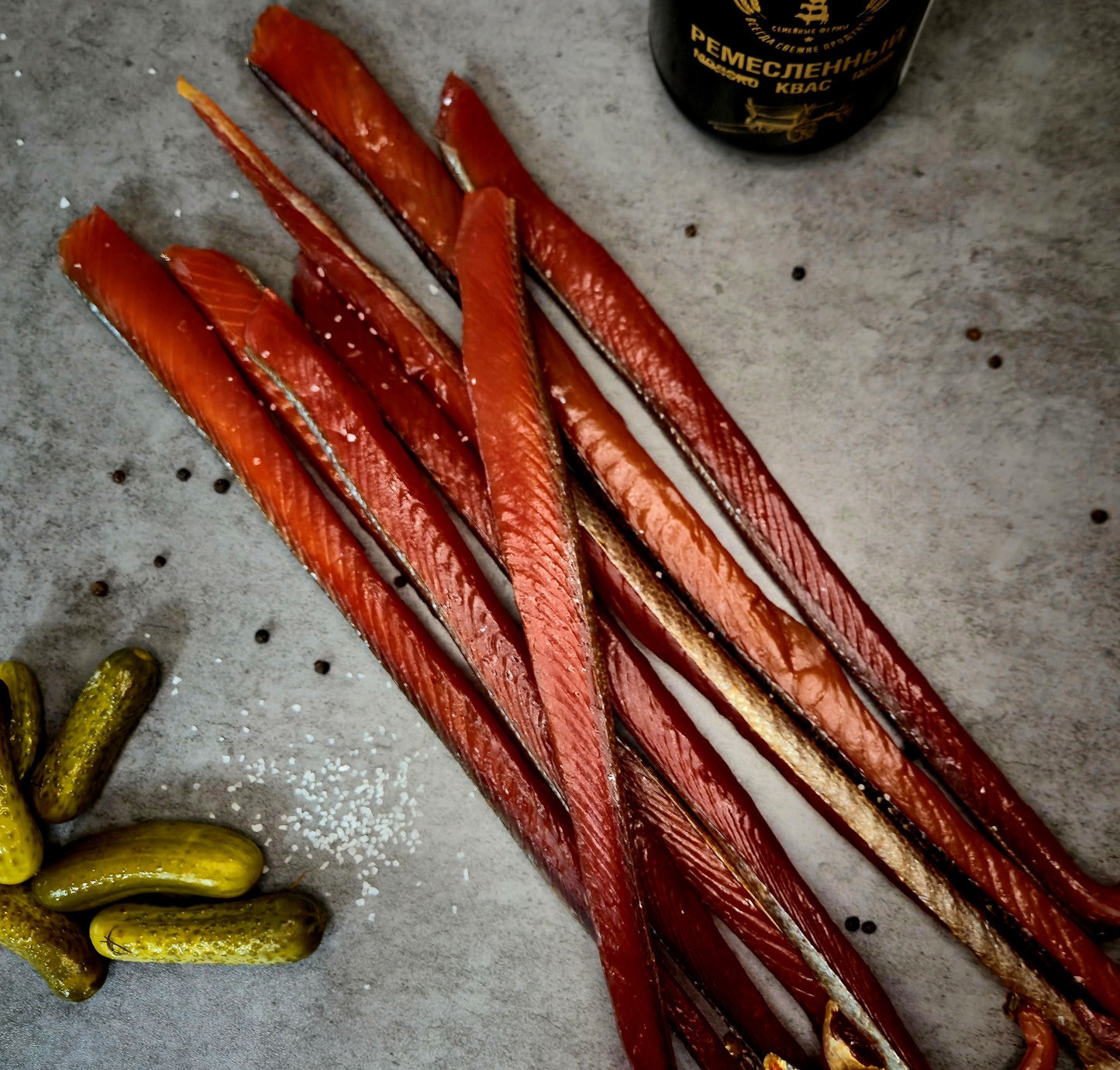Wild-Caught Salmon Jerky Strips
