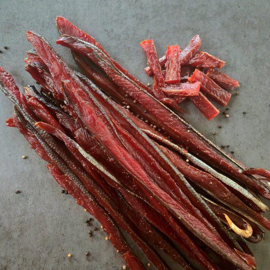 Sockeye Salmon Honey Pepper Jerky Strips