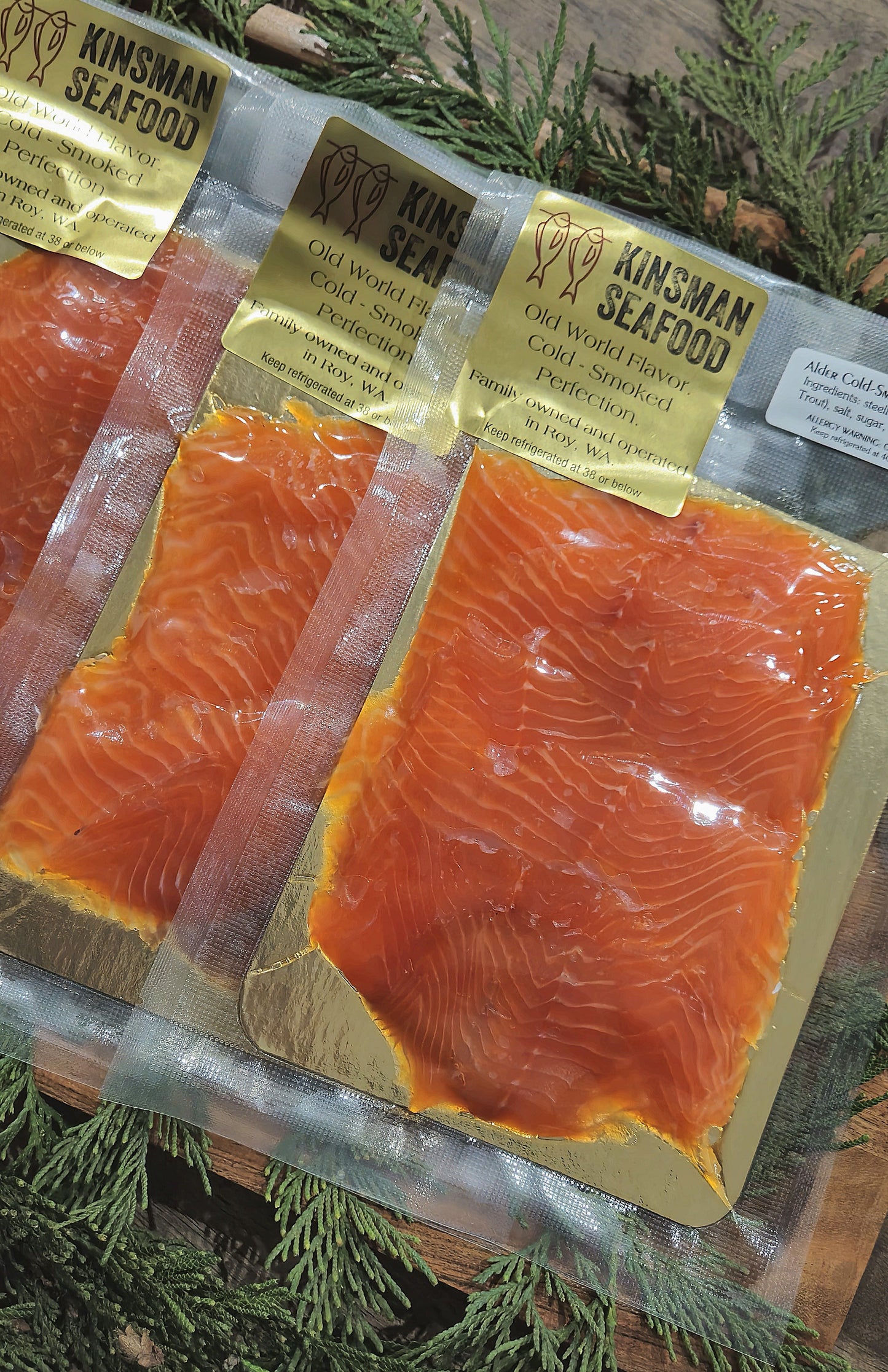 Sliced Cold-Smoked Steelhead - 6 oz package