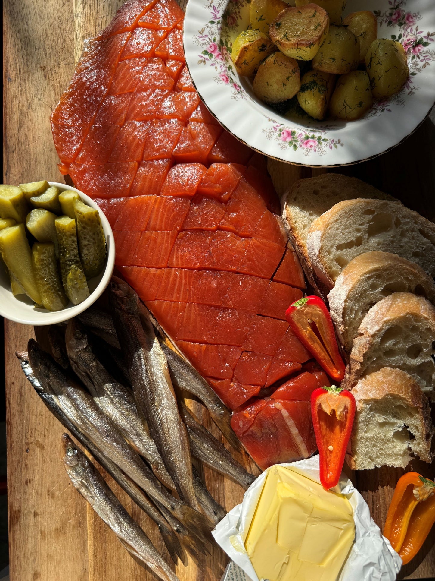 Yukola Style Cold-Smoked Steelhead